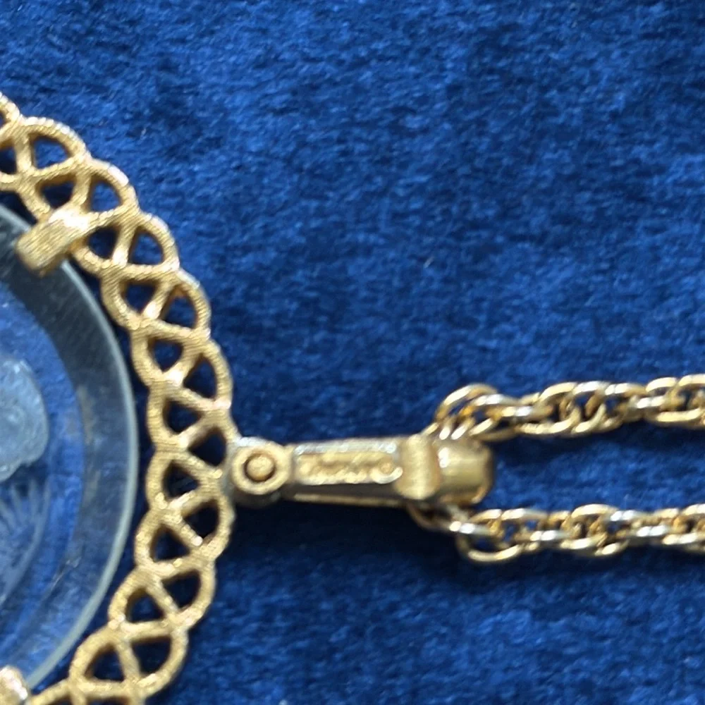Crown Trifari zodiac necklace